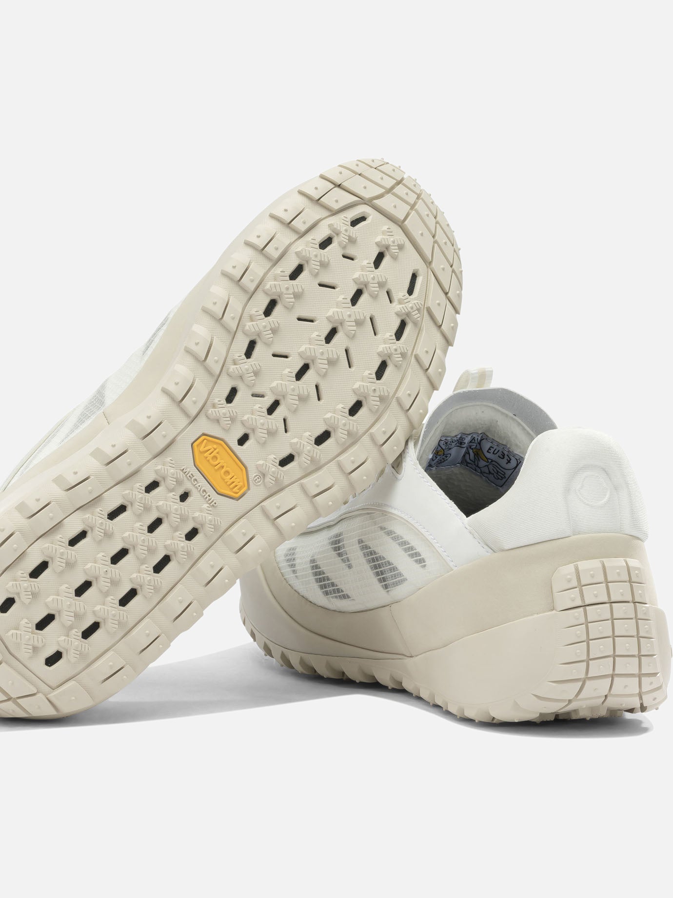 Low top sneakers 100% polyester - 100% EVA White - Moncler Women | PDP | VIETTI Online Store | Zoom-Modal_5