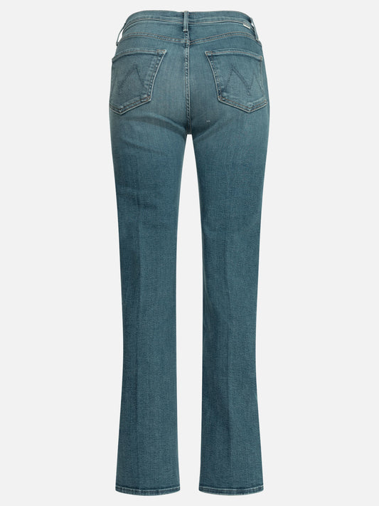 Straight-leg jeans Solid colour Blue - MOTHER Denim Women | PDP | VIETTI Online Store | 2