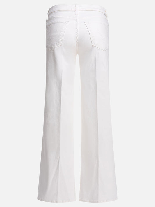 Flared jeans Solid colour White - MOTHER Denim Women | PLP | VIETTI Online Store | 2