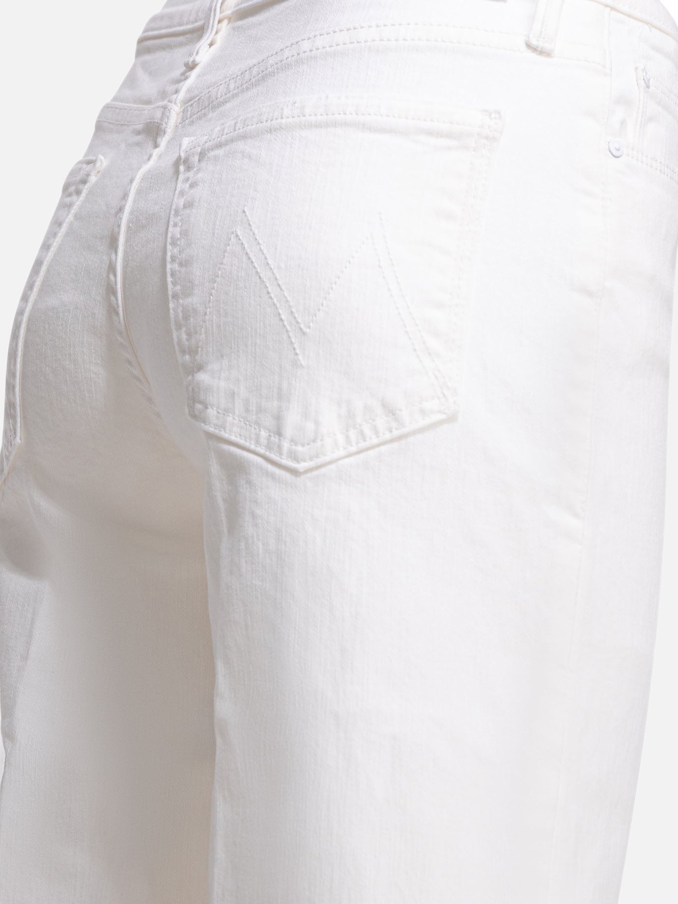Flared jeans Solid colour White - MOTHER Denim Women | PDP | VIETTI Online Store | Zoom-Modal_4