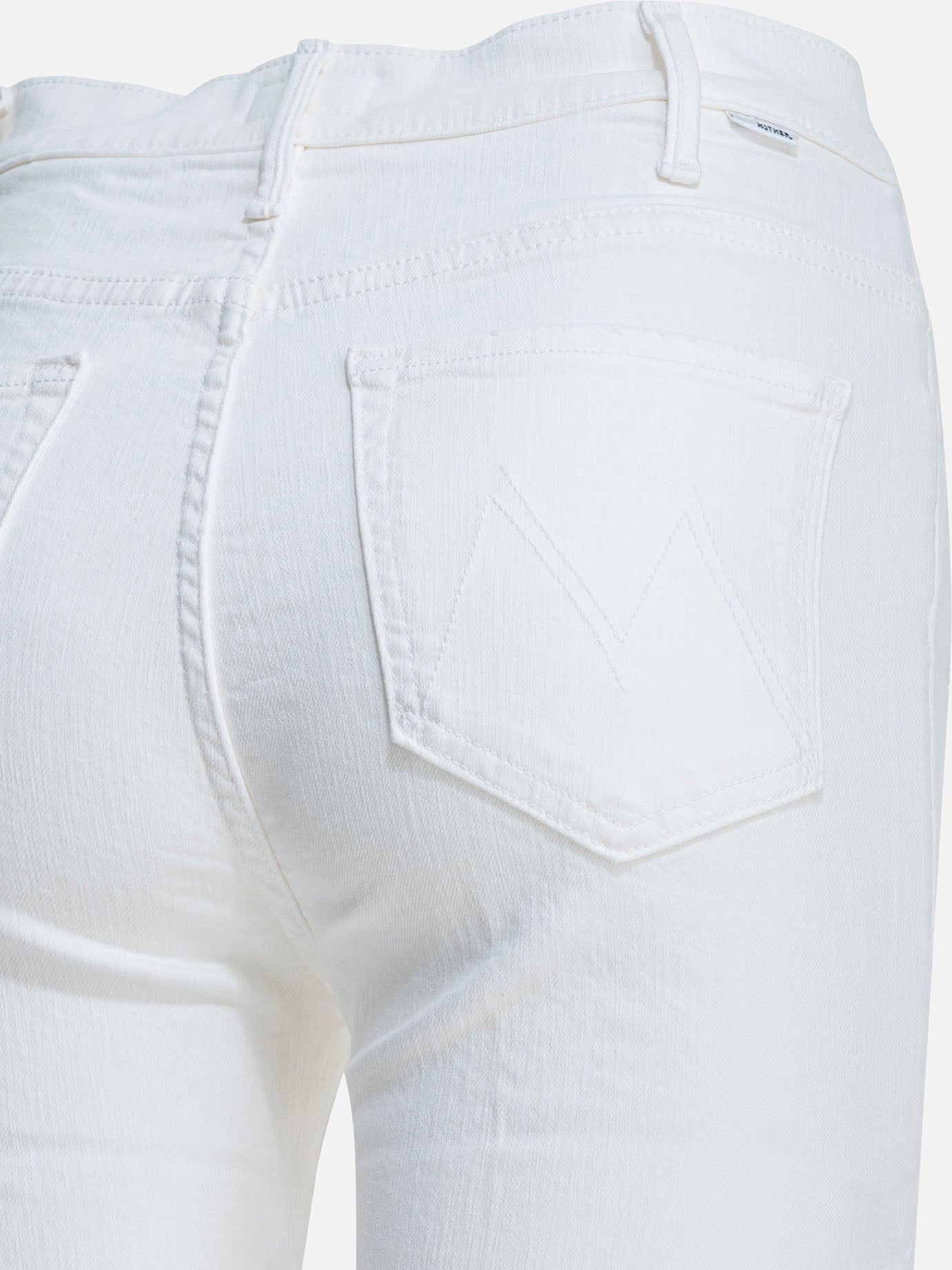 Flared jeans Solid colour White - MOTHER Denim Women | PDP | VIETTI Online Store | Zoom-Modal_4