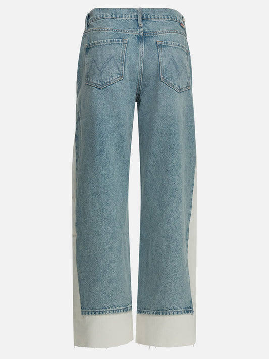 Jeans a gamba larga Solid colour Azzurro - MOTHER Denim Donna | PLP | VIETTI Online Store | 2