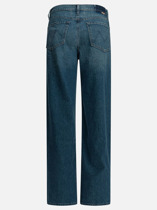 Jeans a gamba larga Solid colour Blu - MOTHER Denim Donna | PLP | VIETTI Online Store | 2