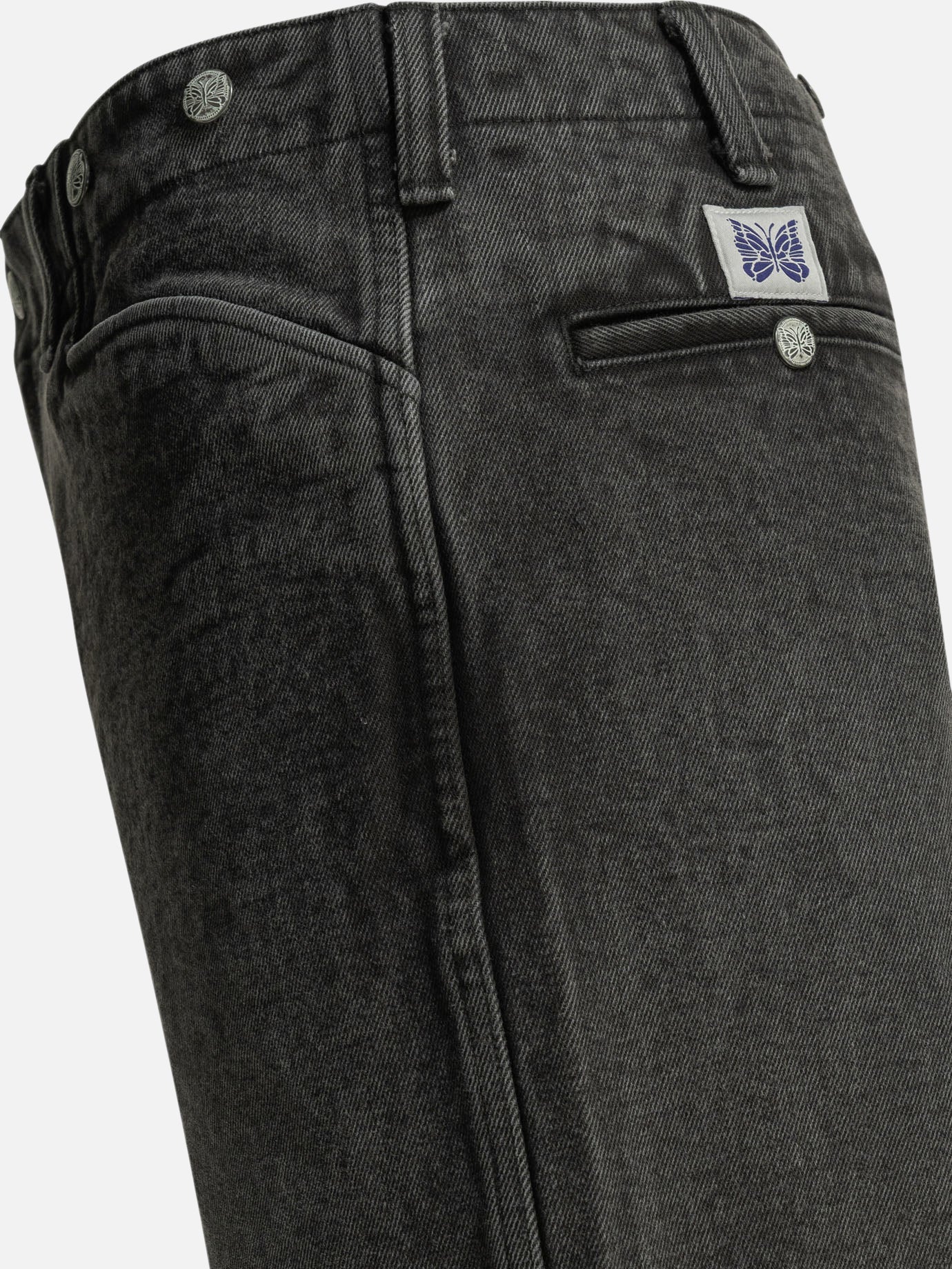 Straight-leg jeans Solid colour Black - Needles Men | PDP | VIETTI Online Store | Zoom-Modal_6