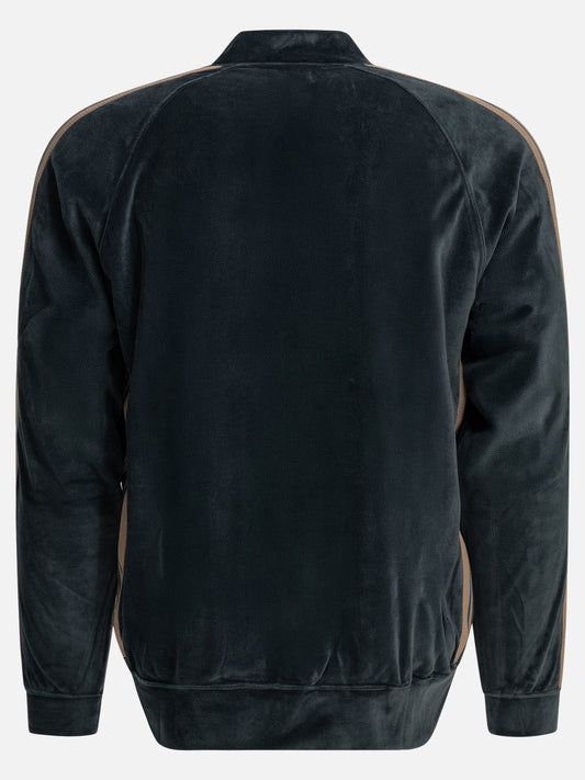 Full zip sweatshirts Logo Blue - Needles Men | PLP | VIETTI Online Store | 2