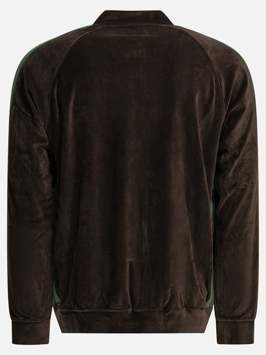 Full zip sweatshirts Logo Brown - Needles Men | PLP | VIETTI Online Store | 2