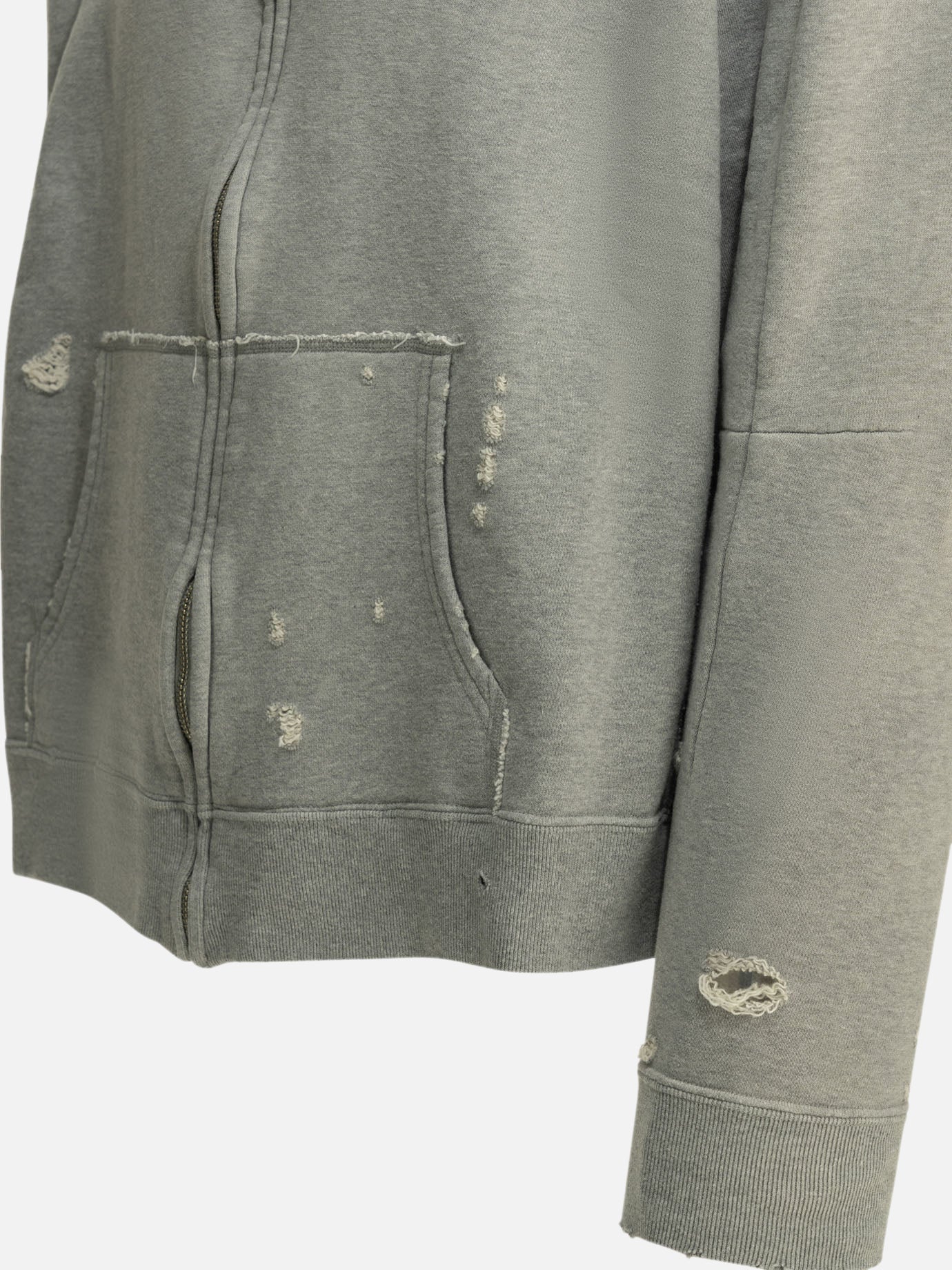 Full zip sweatshirts Logo Grey - Needles Men | PDP | VIETTI Online Store | Zoom-Modal_4