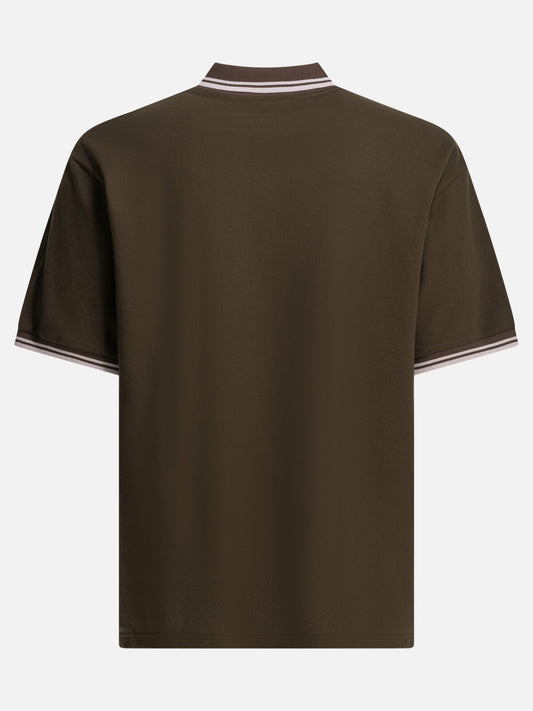 Polo shirts with buttons Logo Brown - Needles Men | PLP | VIETTI Online Store | 2