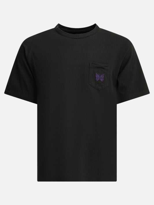Needles "Pocket Tee" Crew-neck T-shirt Black