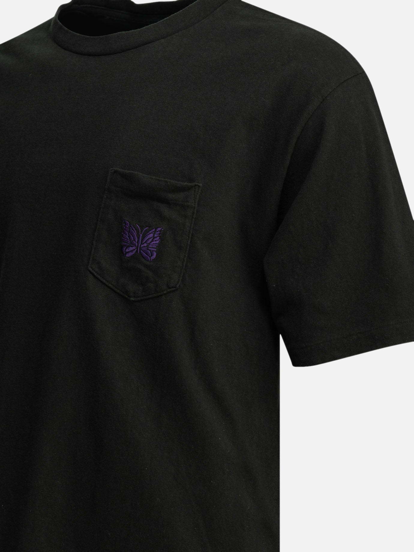 Crewneck t-shirts Logo Black - Needles Men | PDP | VIETTI Online Store | Zoom-Modal_4