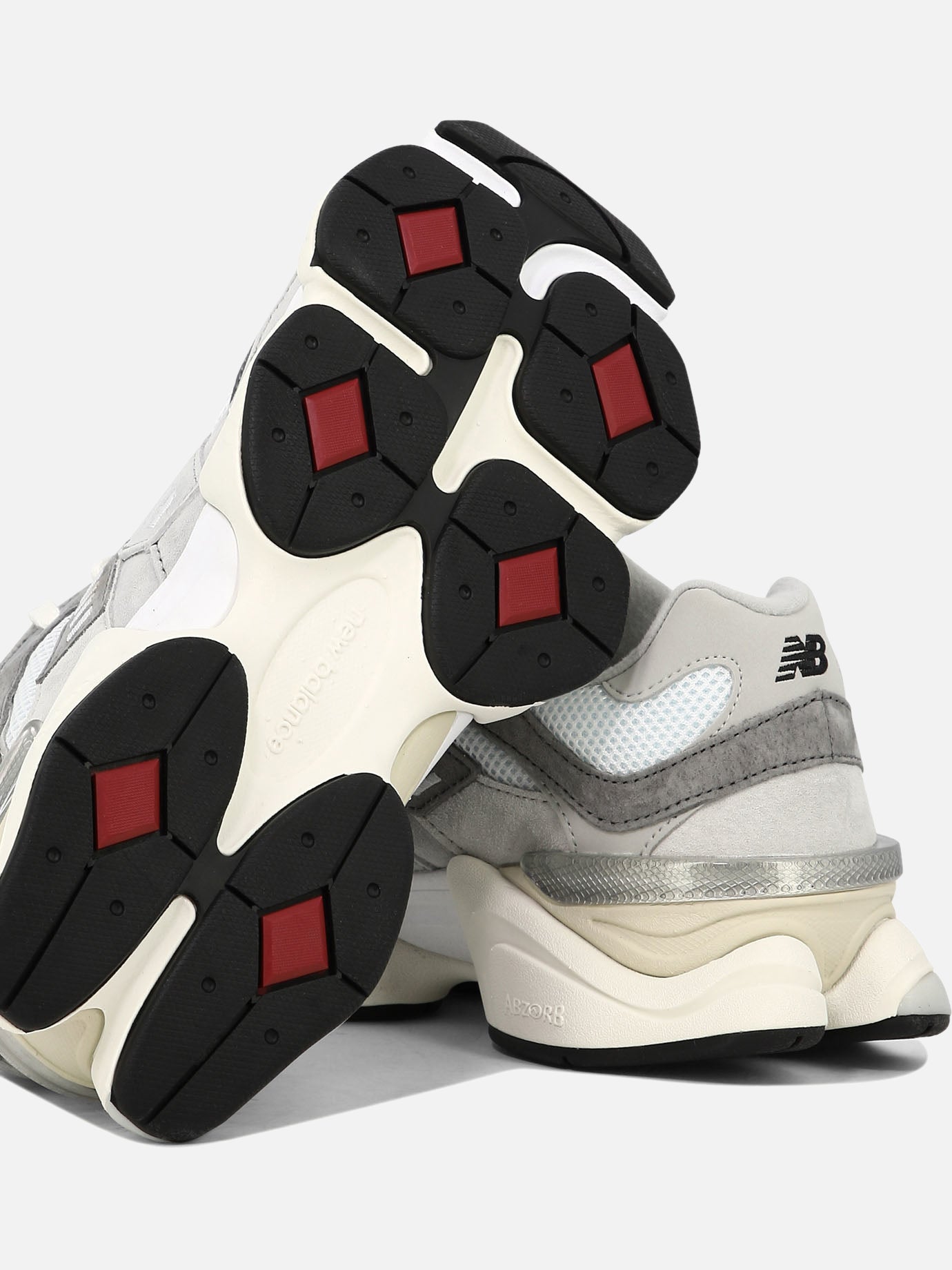 Low top sneakers 50% suede 50% fabric - 100% rubber Grey - New Balance Men | PDP | VIETTI Online Store | Zoom-Modal_5