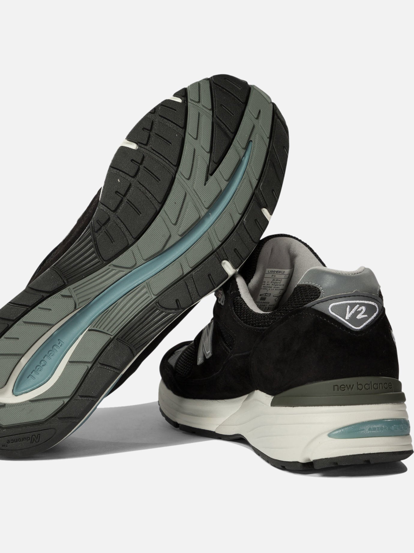 Low top sneakers 100% mesh - 100% rubber Black - New Balance Men | PDP | VIETTI Online Store | Zoom-Modal_5