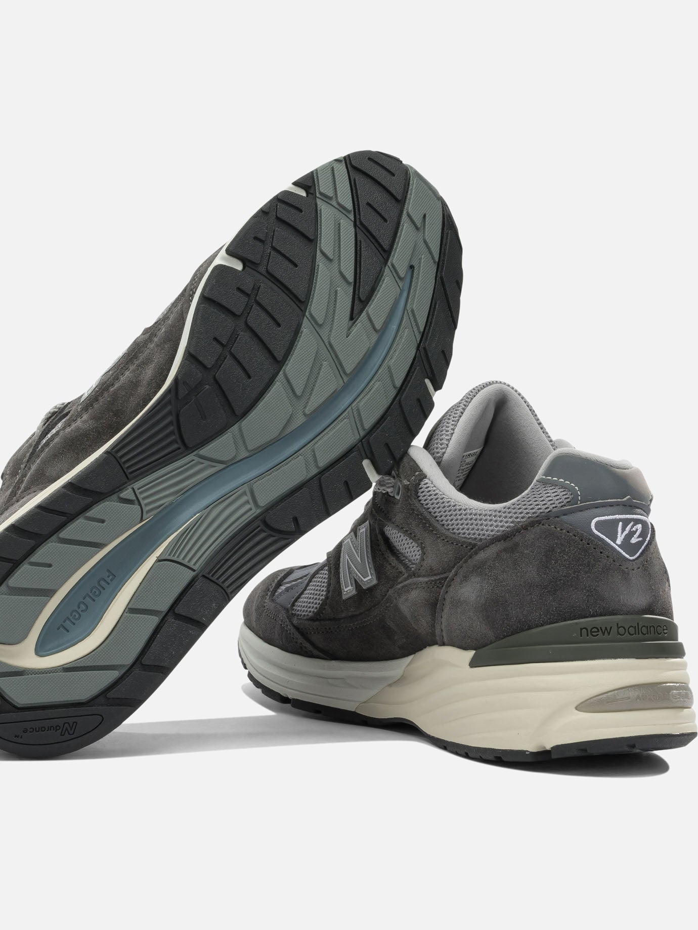 Low top sneakers 100% polyester - 100% rubber Grey - New Balance Men | PDP | VIETTI Online Store | Zoom-Modal_5