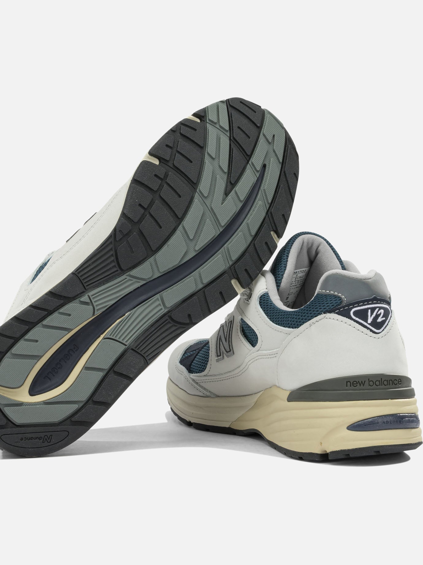 Low top sneakers 100% mesh - 100% rubber Grey - New Balance Men | PDP | VIETTI Online Store | Zoom-Modal_5
