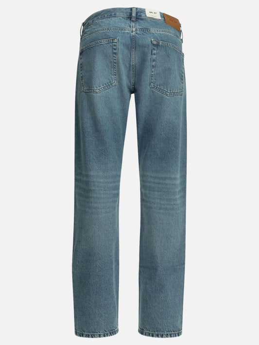 Jeans a gamba dritta Solid colour Azzurro - NN.07 Uomo | PLP | VIETTI Online Store | 2