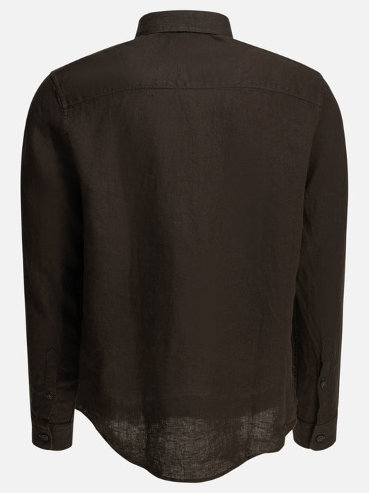 Casual shirts Solid colour Brown - NN.07 Men | PLP | VIETTI Online Store | 2