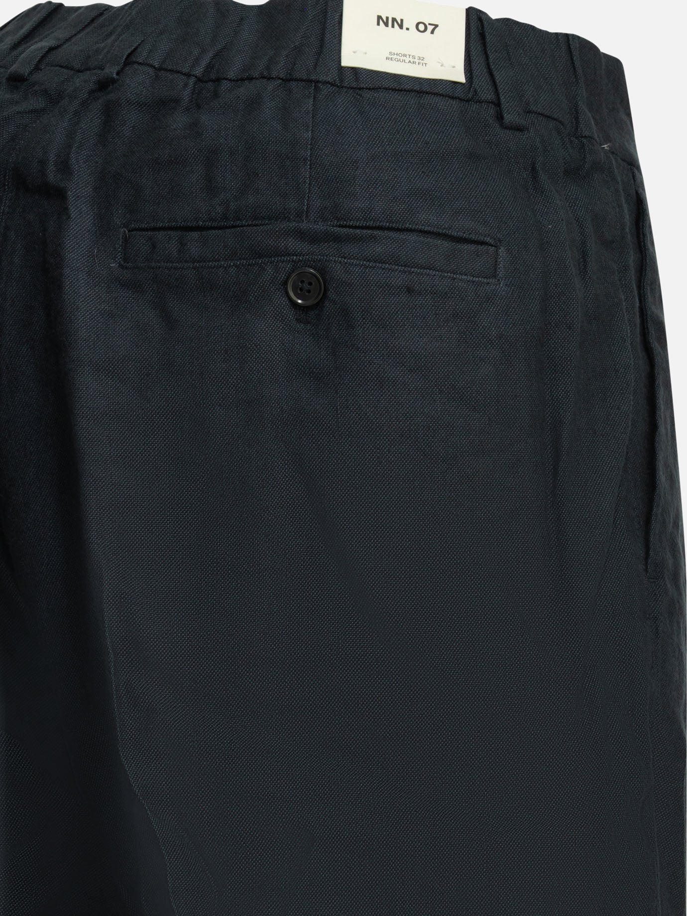 Formal shorts Solid colour Blue - NN.07 Men | PDP | VIETTI Online Store | Zoom-Modal_4