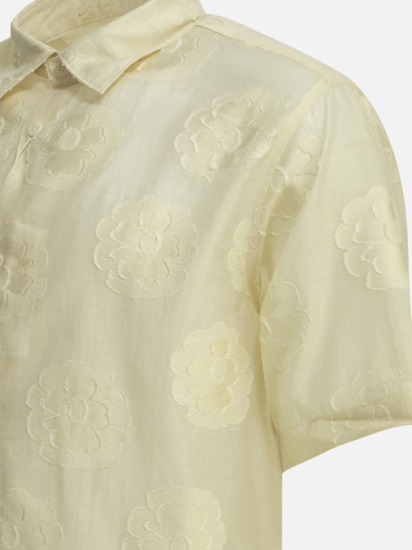 Camicie casual Embroidered Bianco - NN.07 Uomo | PDP | VIETTI Online Store | Zoom-Modal_4