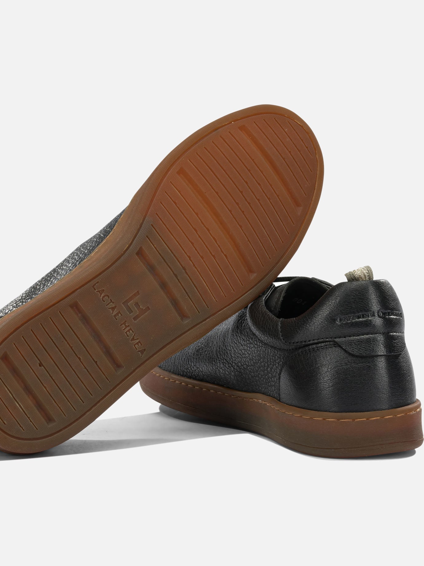 Low top sneakers 100% leather - 100% rubber Black - Officine Creative Men | PDP | VIETTI Online Store | Zoom-Modal_5