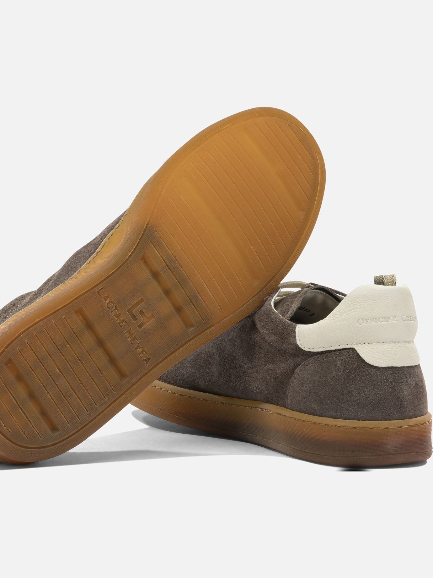 Low top sneakers 100% leather - 100% rubber Brown - Officine Creative Men | PDP | VIETTI Online Store | Zoom-Modal_5