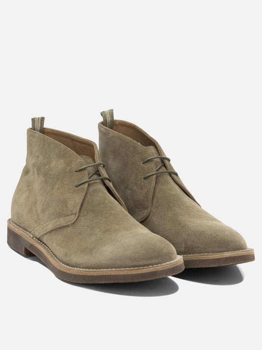 Brogues 100% suede - 100% rubber Beige - Officine Creative Men | PLP | VIETTI Online Store | 2