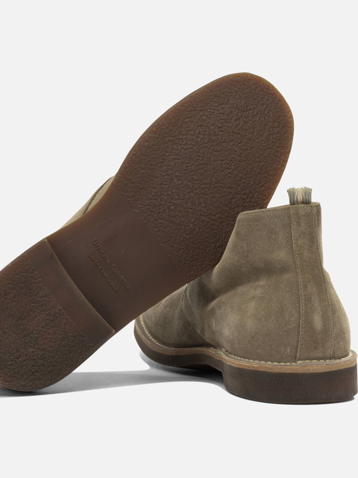 Brogues 100% suede - 100% rubber Beige - Officine Creative Men | PDP | VIETTI Online Store | Zoom-Modal_5