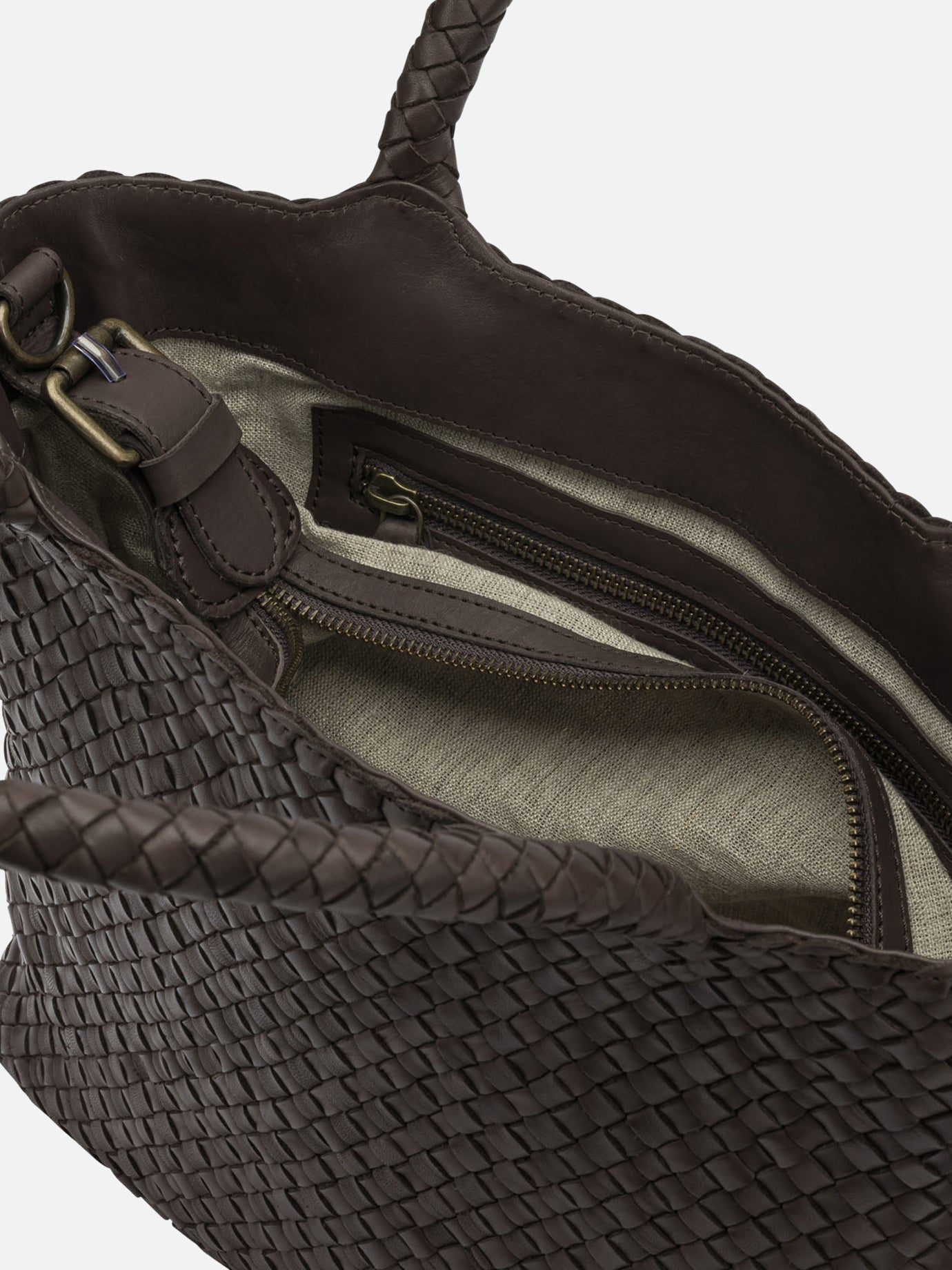Medium bags 100% leather Brown - Officine Creative Women | PDP | VIETTI Online Store | Zoom-Modal_5
