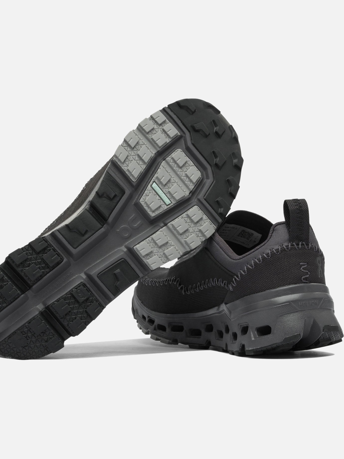 Low top sneakers 100% recycled polyester - 100% rubber Black - On Running Men | PDP | VIETTI Online Store | Zoom-Modal_5