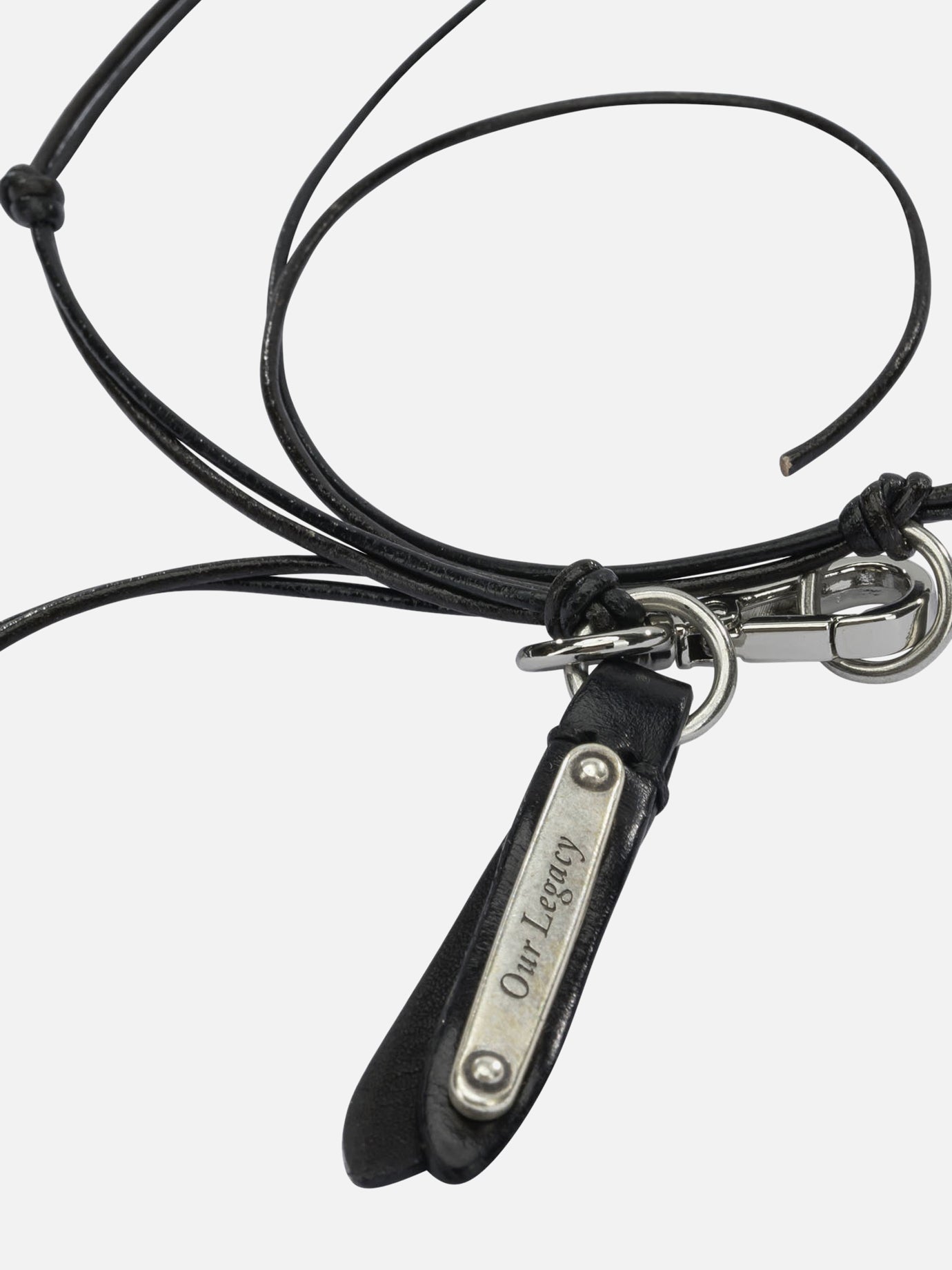 Necklaces 100% cow leather Black - Our Legacy Men | PDP | VIETTI Online Store | Zoom-Modal_2