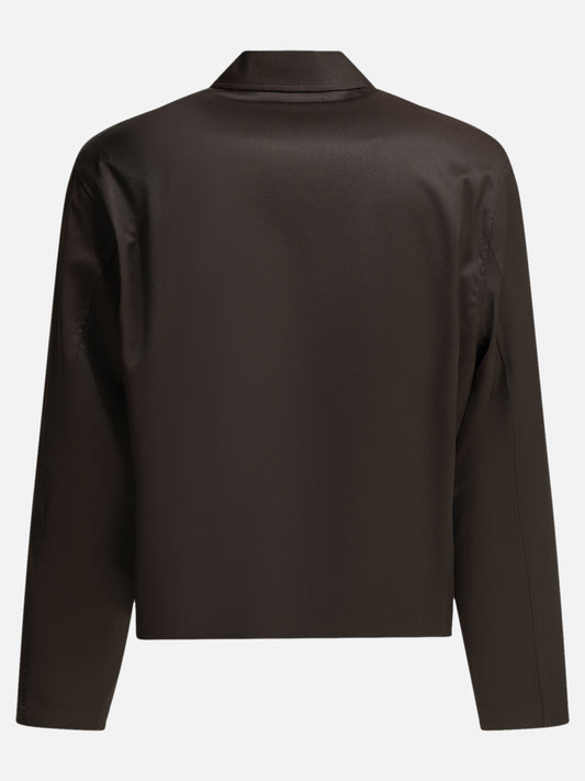 Overshirt jackets Solid colour Brown - Our Legacy Men | PLP | VIETTI Online Store | 2