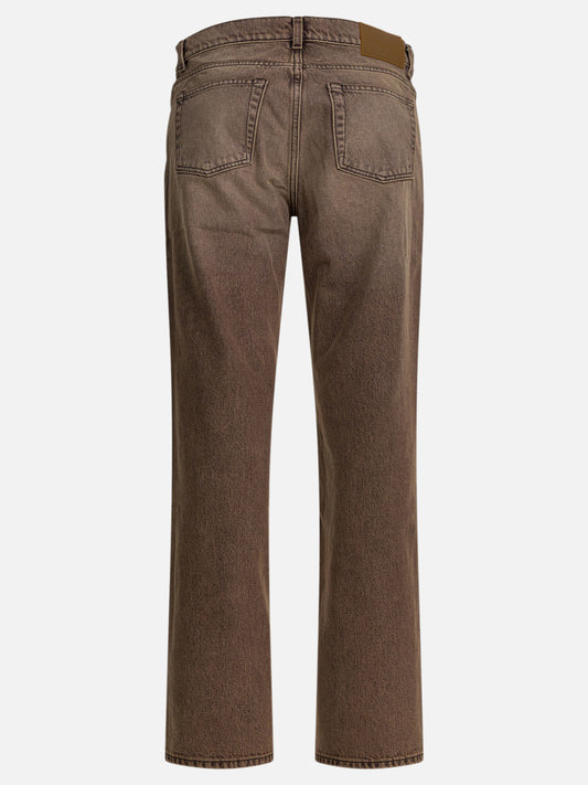Jeans a gamba dritta Solid colour Marrone - Our Legacy Uomo | PLP | VIETTI Online Store | 2