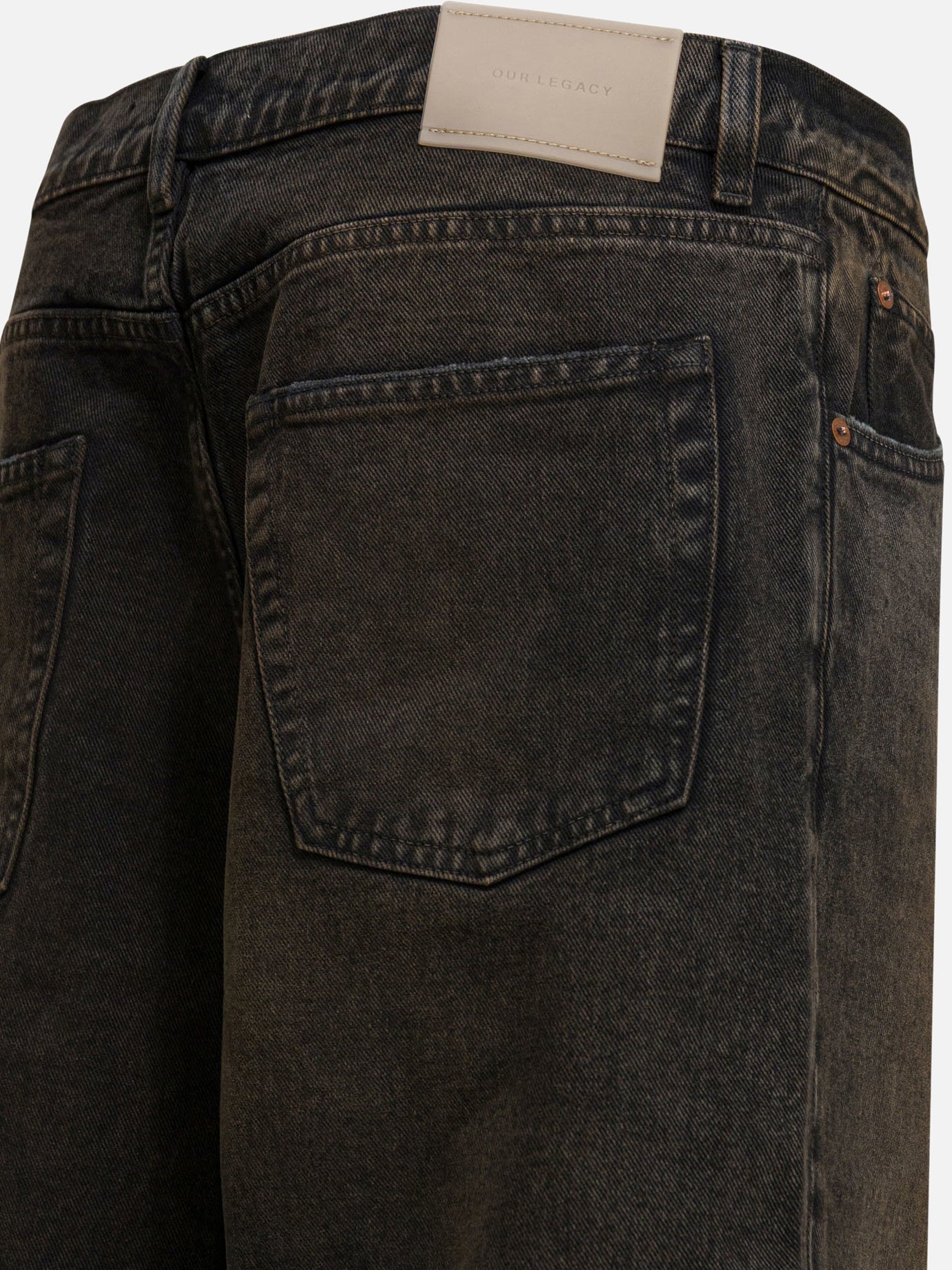 Five pockets shorts Solid colour Brown - Our Legacy Men | PDP | VIETTI Online Store | Zoom-Modal_4