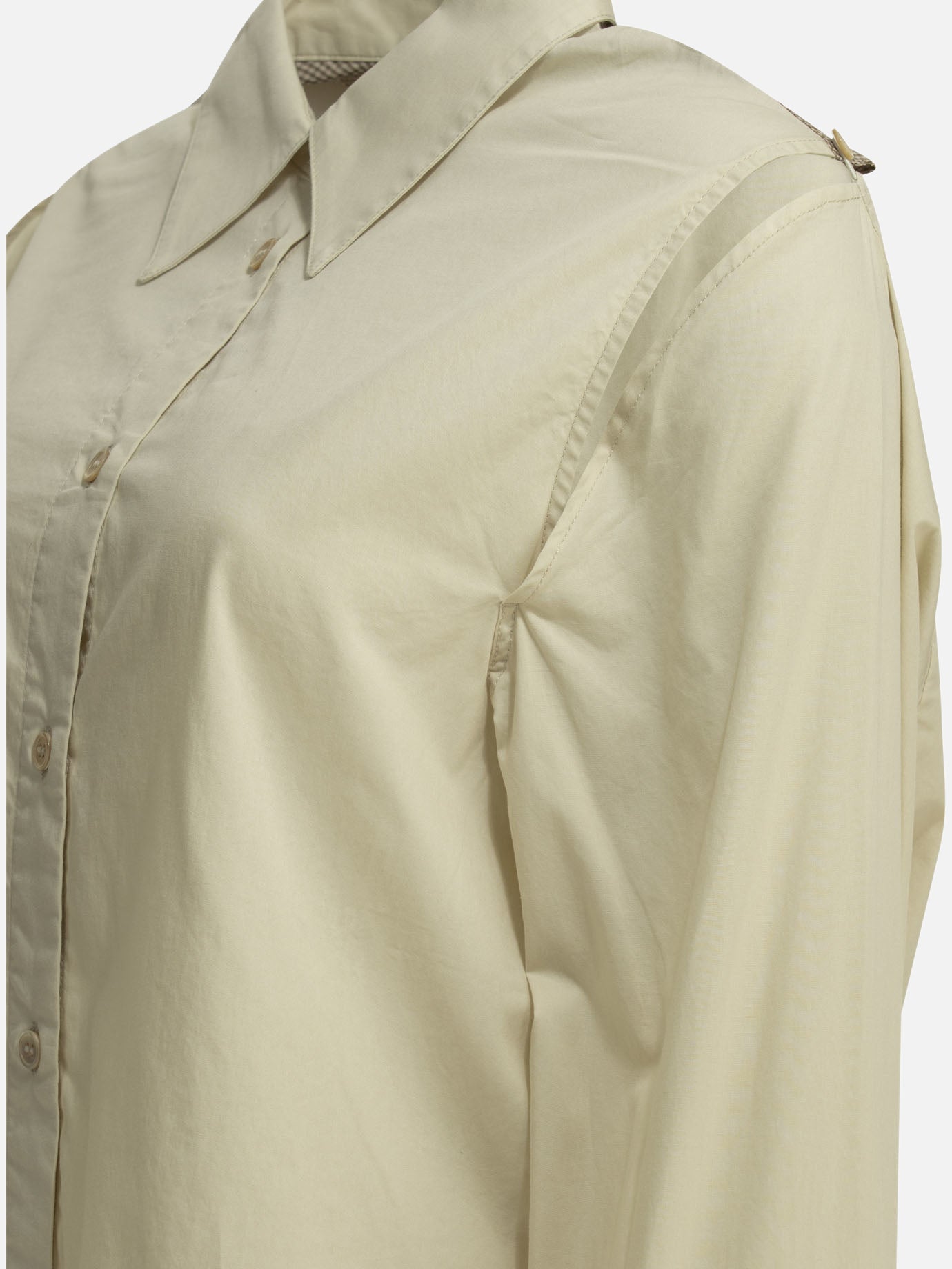 Casual shirts Solid colour Beige - Our Legacy Women | PDP | VIETTI Online Store | Zoom-Modal_4