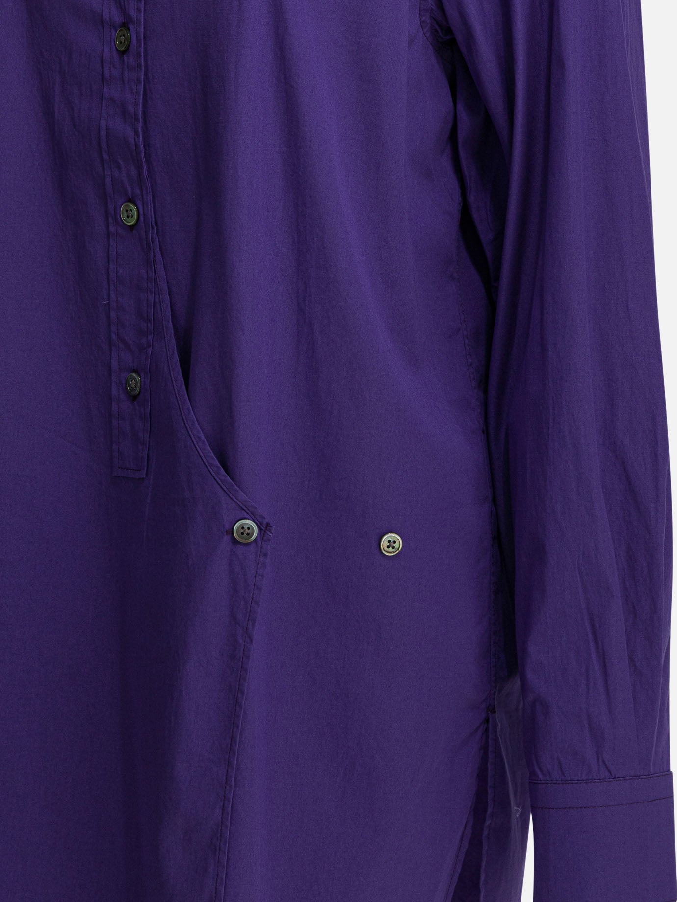 Casual shirts Solid colour Blue - Our Legacy Women | PDP | VIETTI Online Store | Zoom-Modal_4