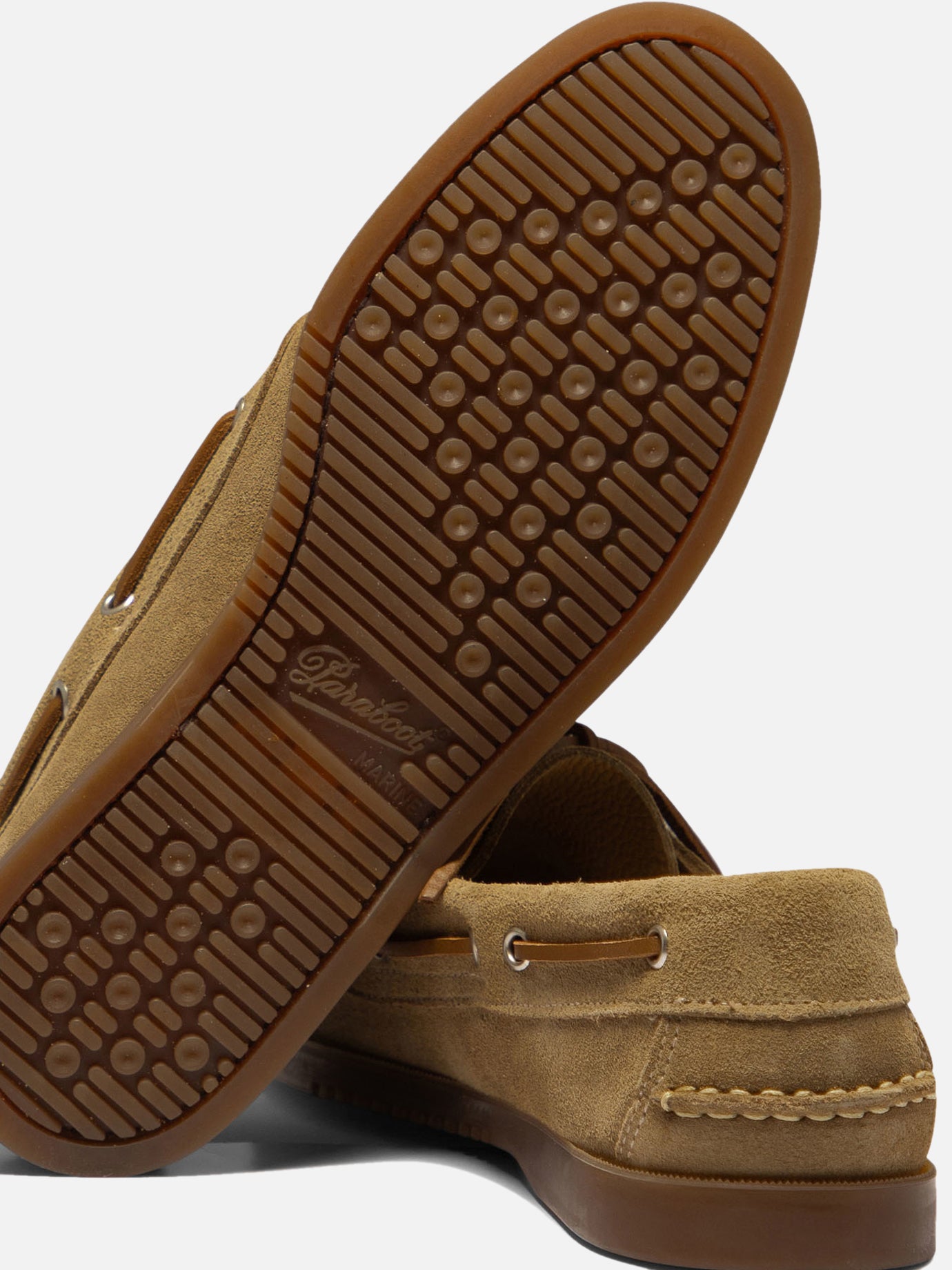 Laced loafers 100% calf leather - 100% rubber Beige - Paraboot Men | PDP | VIETTI Online Store | Zoom-Modal_5