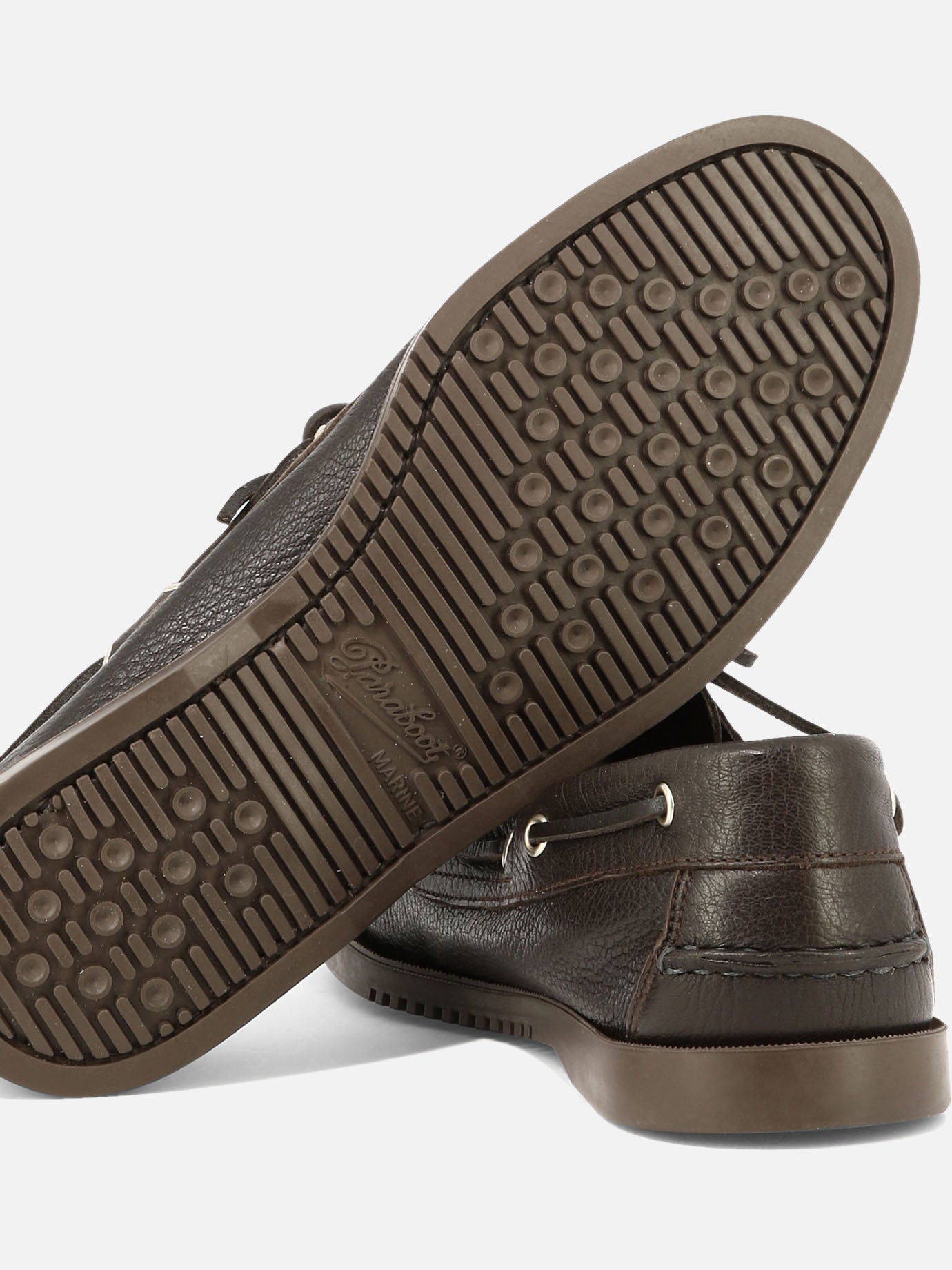 Laced loafers 100% deer leather - 100% rubber Brown - Paraboot Men | PDP | VIETTI Online Store | Zoom-Modal_5