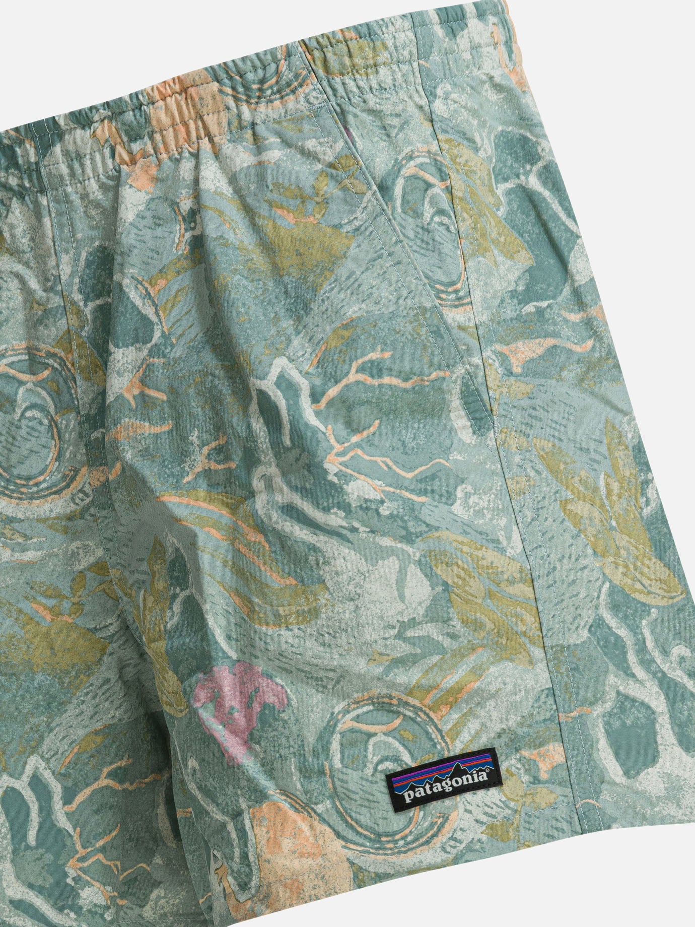 Technical shorts Graphics Light blue - Patagonia Women | PDP | VIETTI Online Store | Zoom-Modal_4