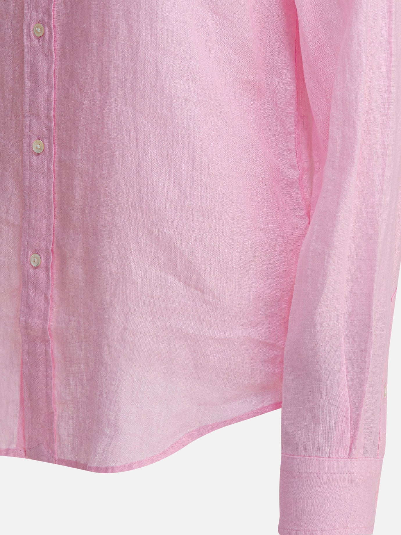 Polo Ralph Lauren Classic-fit linen shirt Pink