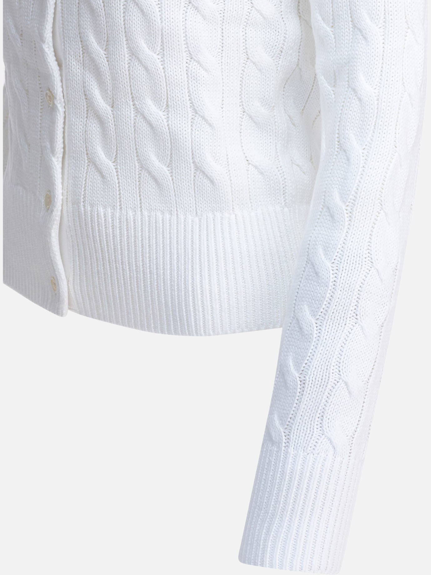 Cardigans Logo White - Polo Ralph Lauren Women | PDP | VIETTI Online Store | Zoom-Modal_4
