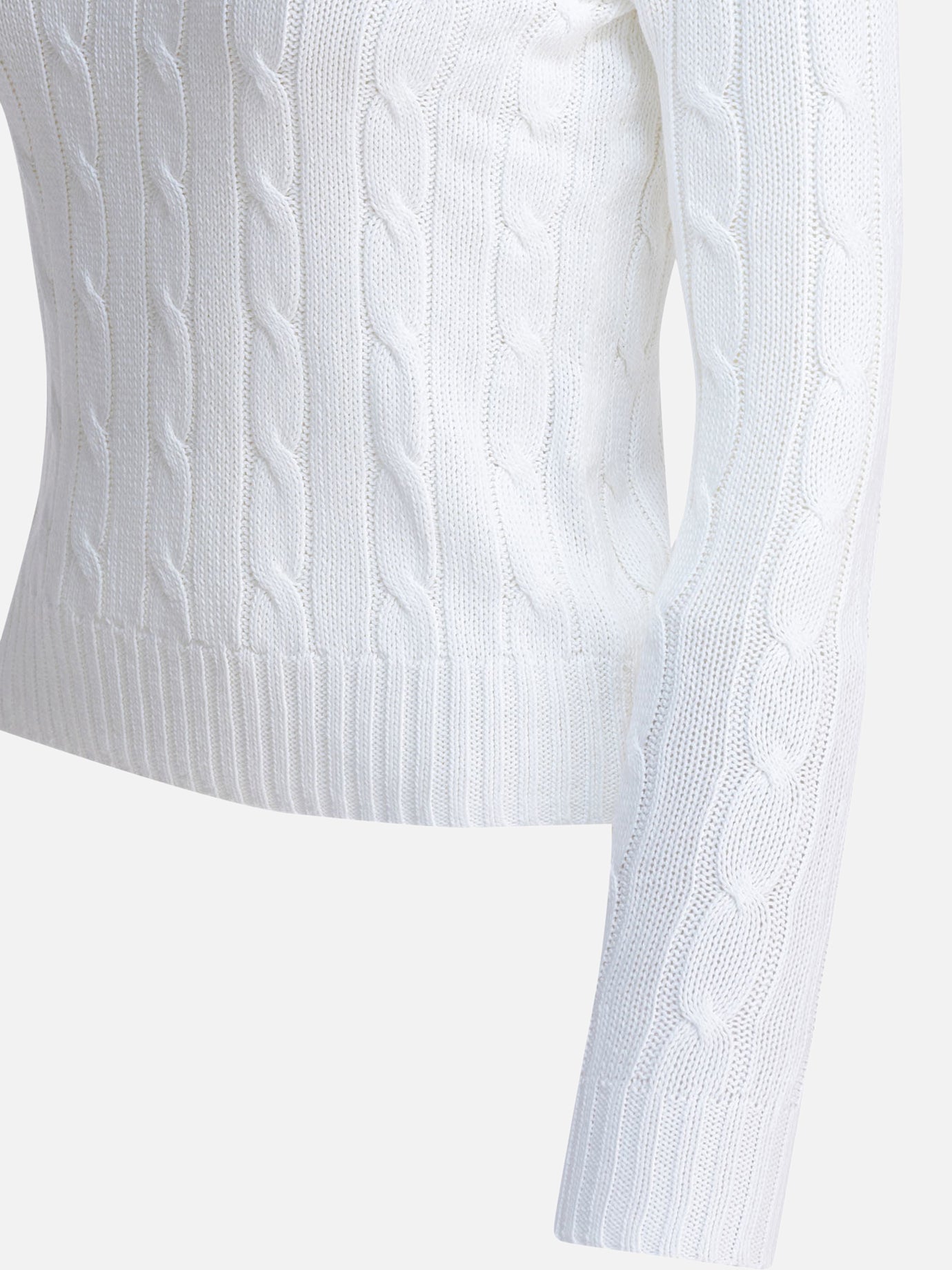 Crewneck sweaters Logo White - Polo Ralph Lauren Women | PDP | VIETTI Online Store | Zoom-Modal_4