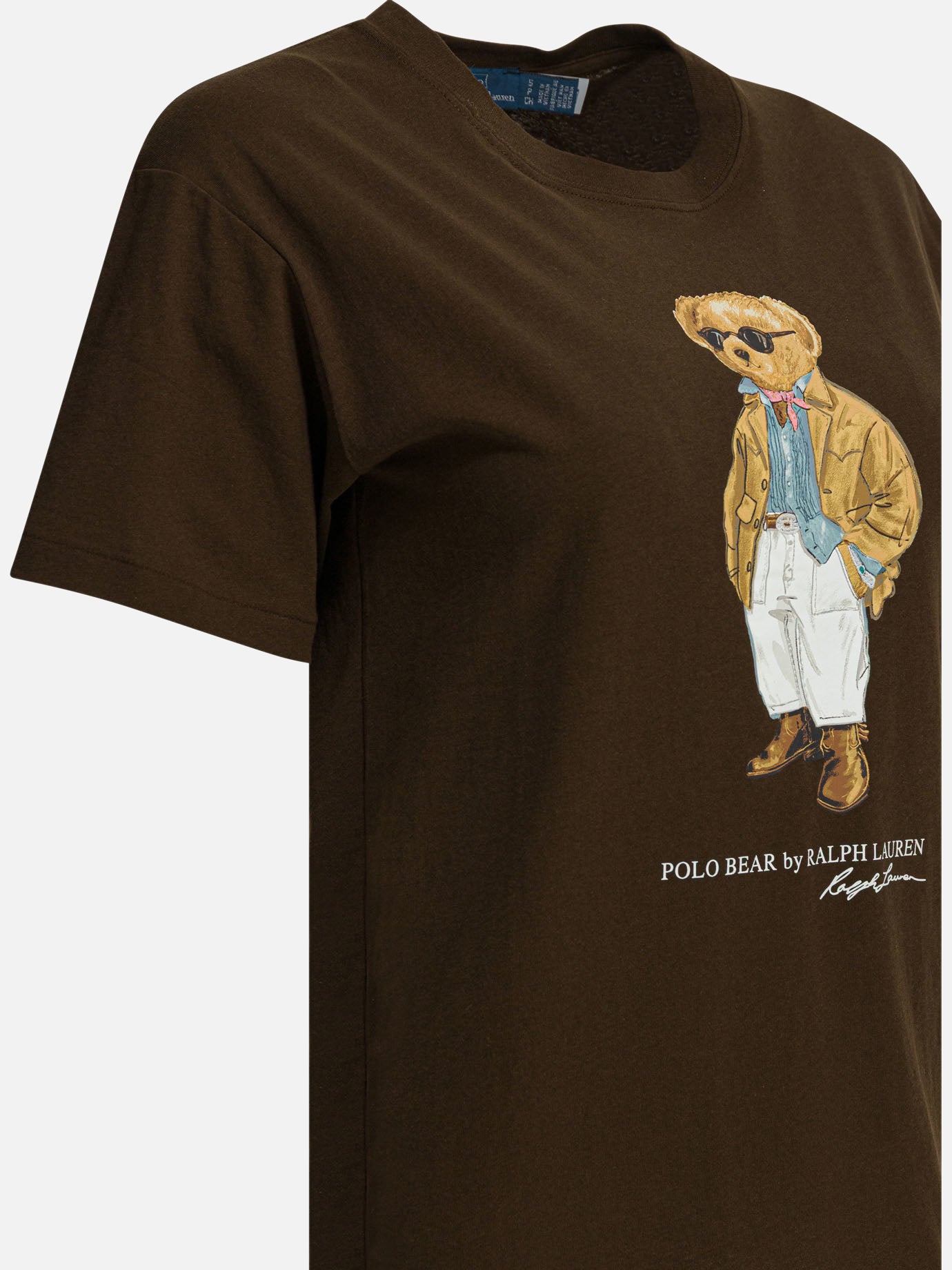 Crewneck t-shirts Graphics Brown - Polo Ralph Lauren Women | PDP | VIETTI Online Store | Zoom-Modal_4
