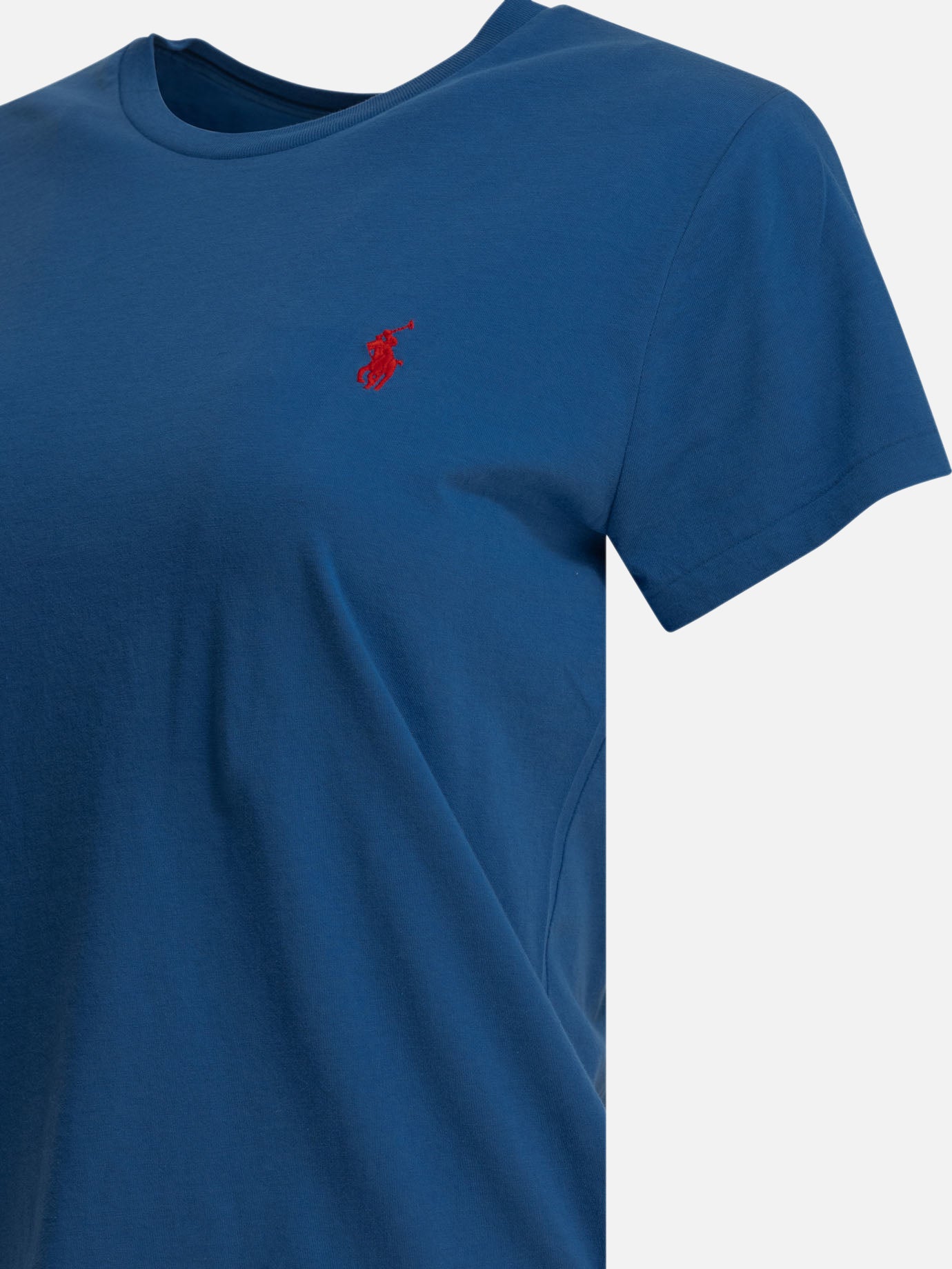 Crewneck t-shirts Logo Blue - Polo Ralph Lauren Women | PDP | VIETTI Online Store | Zoom-Modal_4