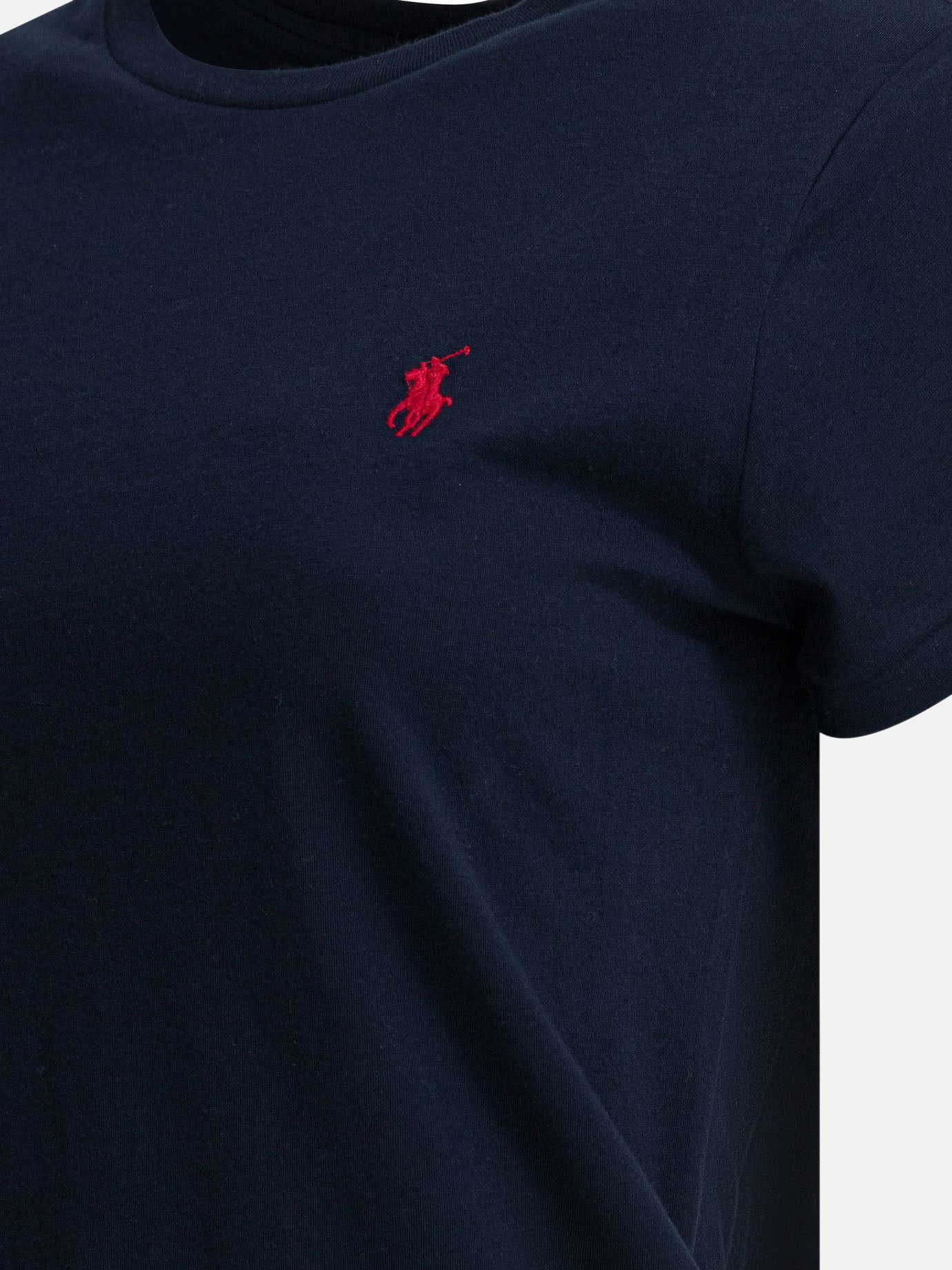 Crewneck t-shirts Logo Blue - Polo Ralph Lauren Women | PDP | VIETTI Online Store | Zoom-Modal_4