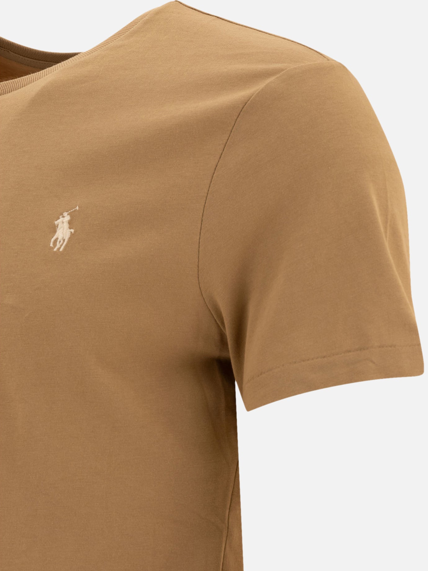 Crewneck t-shirts Logo Brown - Polo Ralph Lauren Men | PDP | VIETTI Online Store | Zoom-Modal_8
