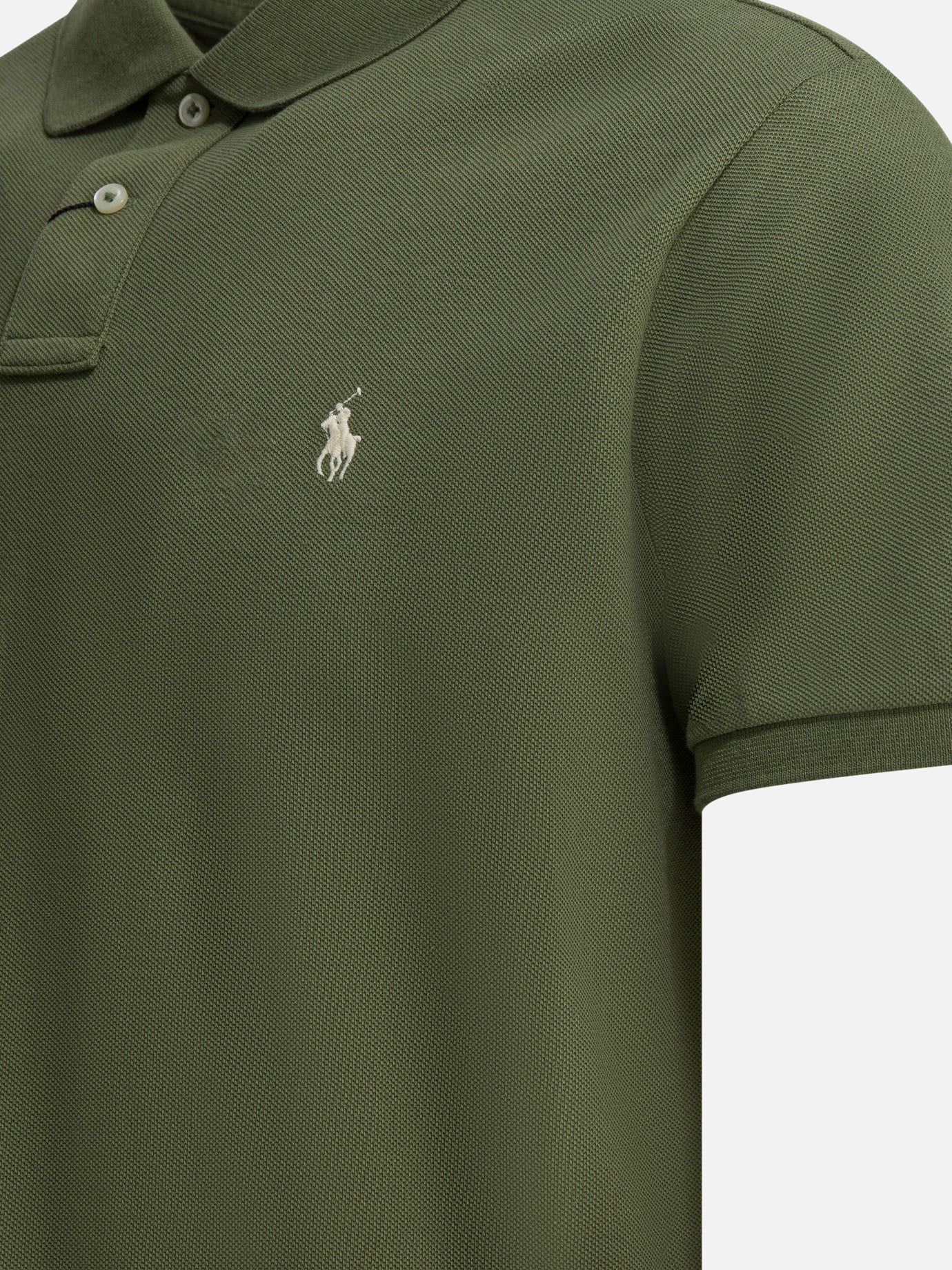 Polo shirts with buttons Logo Green - Polo Ralph Lauren Men | PDP | VIETTI Online Store | Zoom-Modal_4