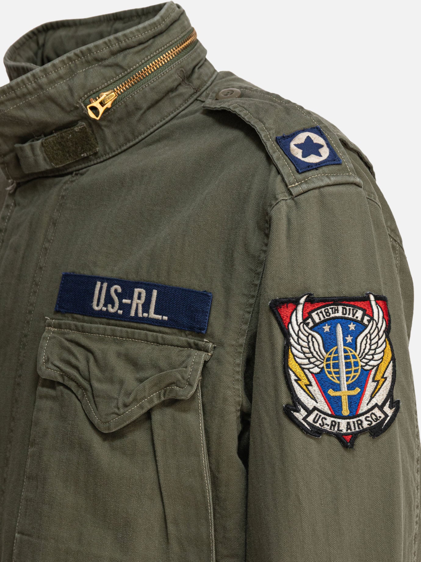 Quilted & Utility Jackets Logo Green - Polo Ralph Lauren Men | PDP | VIETTI Online Store | Zoom-Modal_4