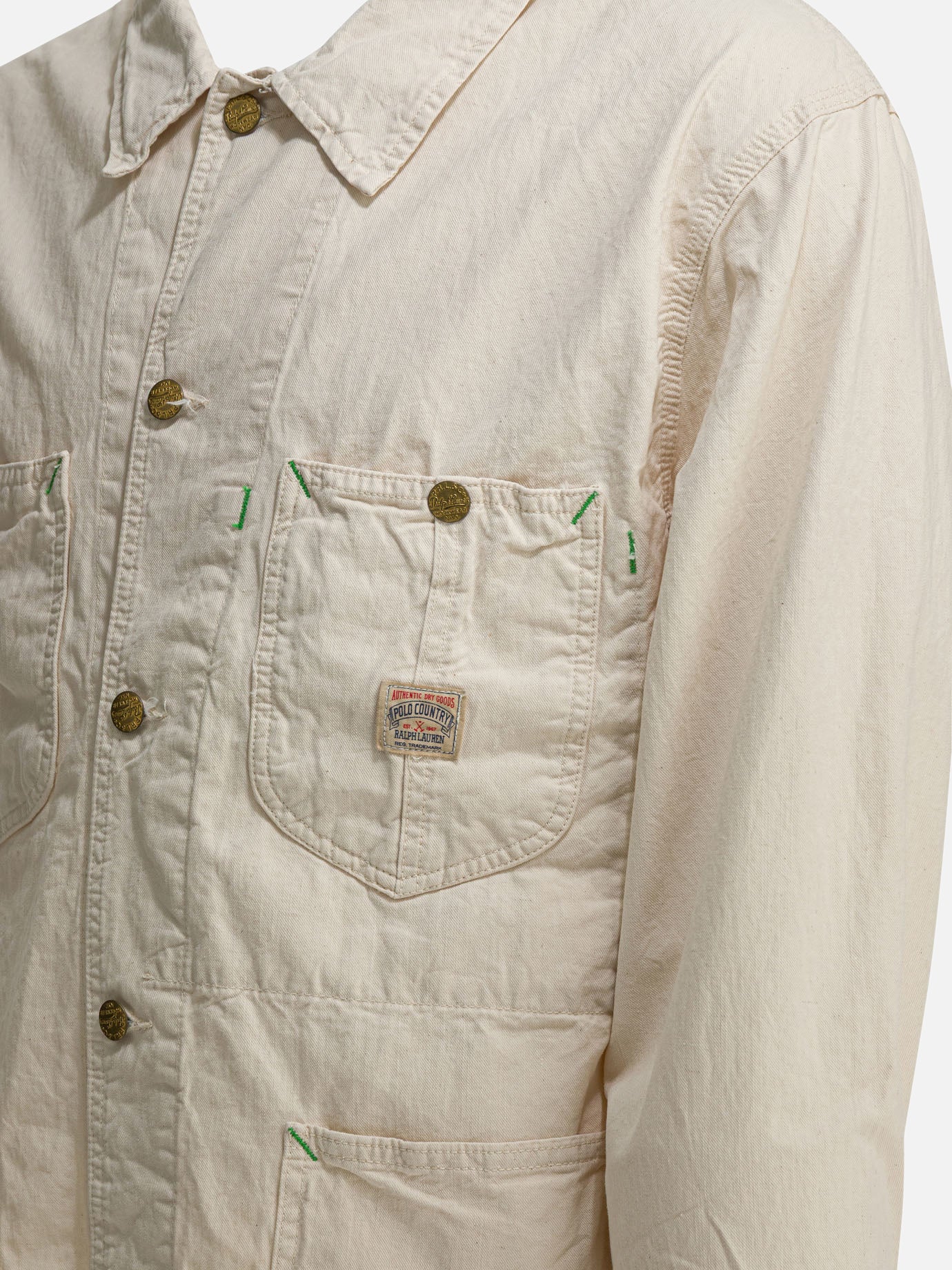 Overshirt jackets Logo White - Polo Ralph Lauren Men | PDP | VIETTI Online Store | Zoom-Modal_4