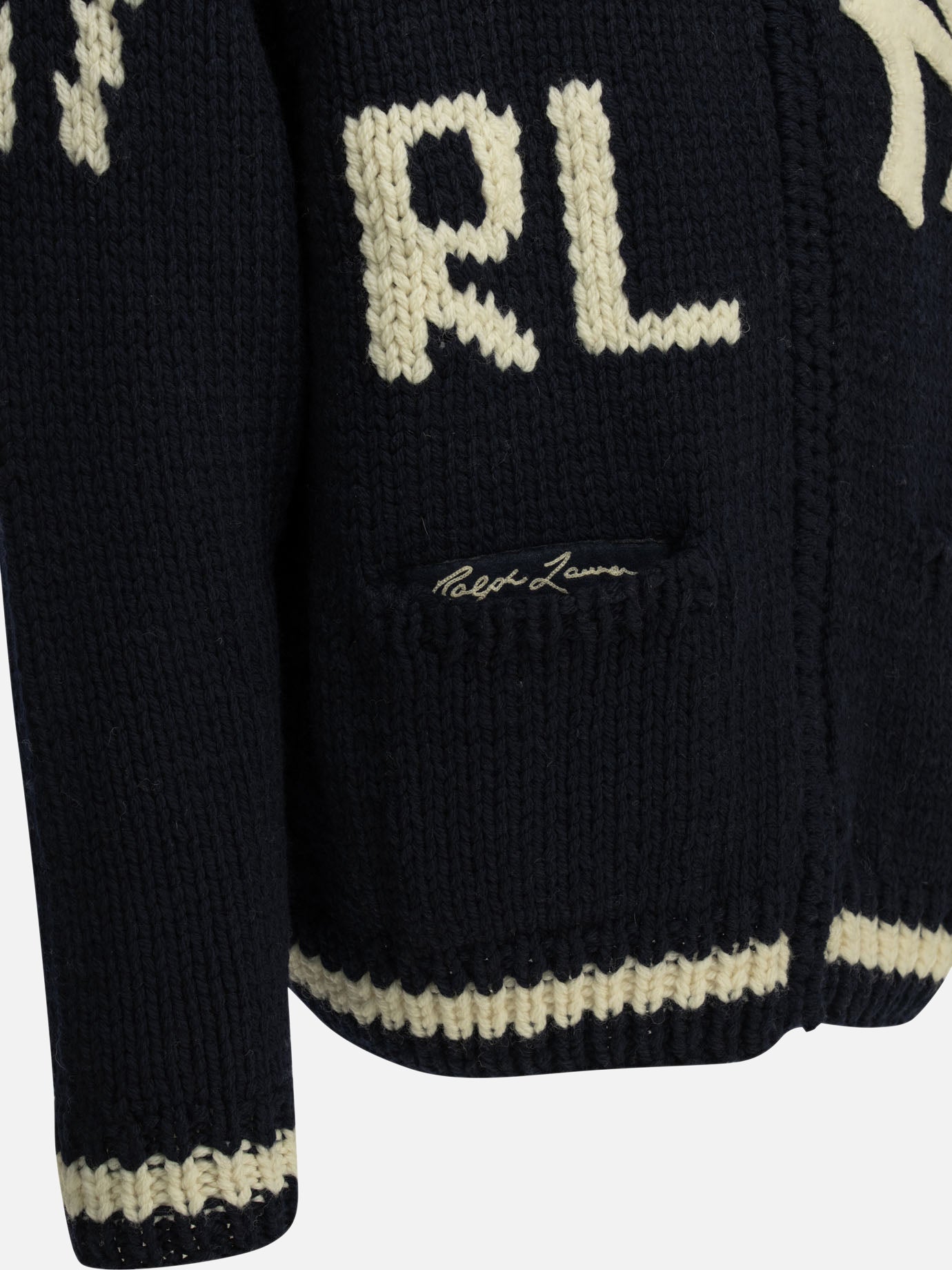 Cardigans Logo Blue - Polo Ralph Lauren Men | PDP | VIETTI Online Store | Zoom-Modal_4