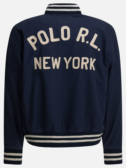 Bomber jackets Logo Blue - Polo Ralph Lauren Men | PLP | VIETTI Online Store | 2