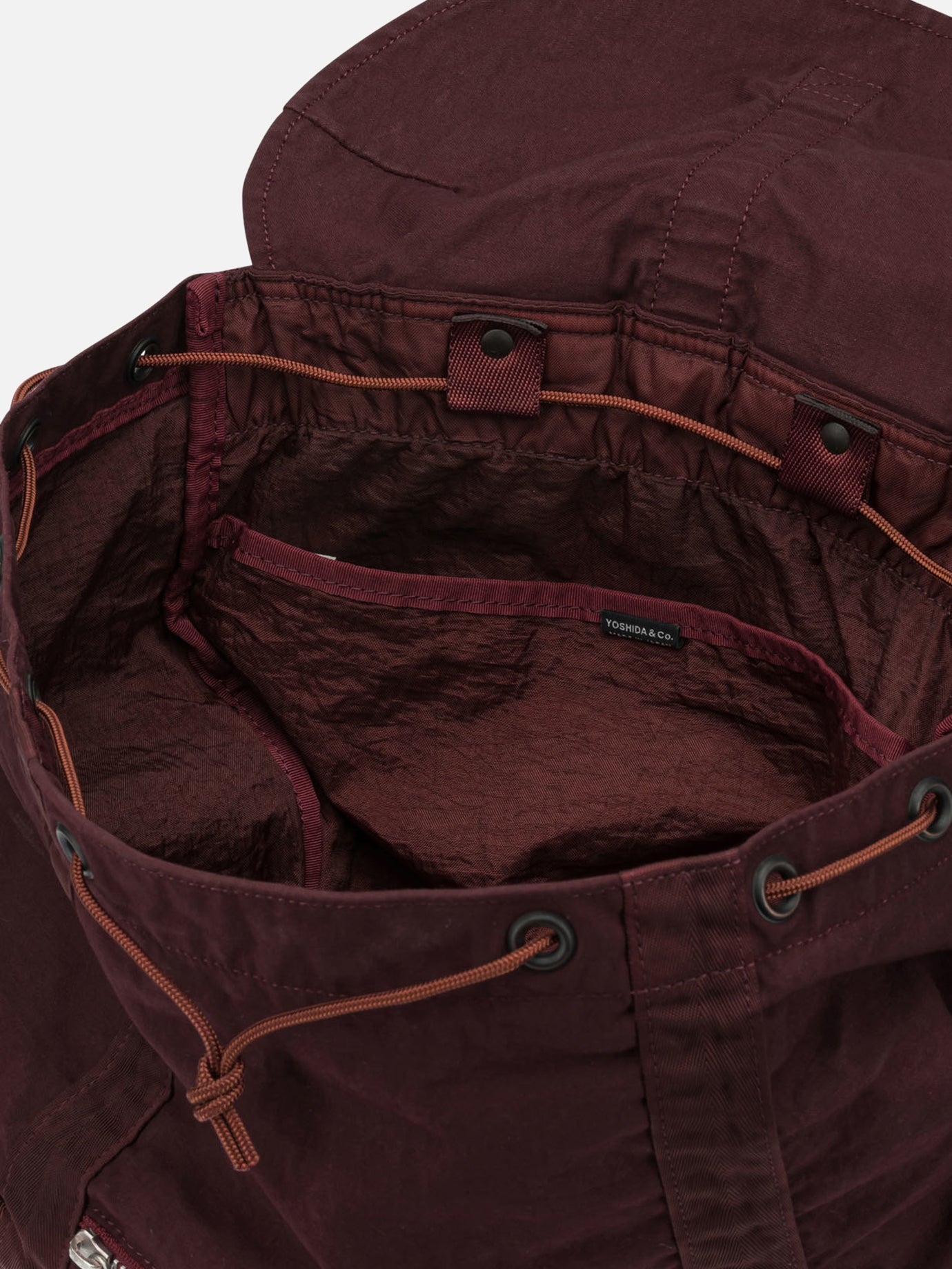 Zaini casual 50% nylon 50% cotton Bordeaux - Porter-Yoshida & Co Uomo | PDP | VIETTI Online Store | Zoom-Modal_5